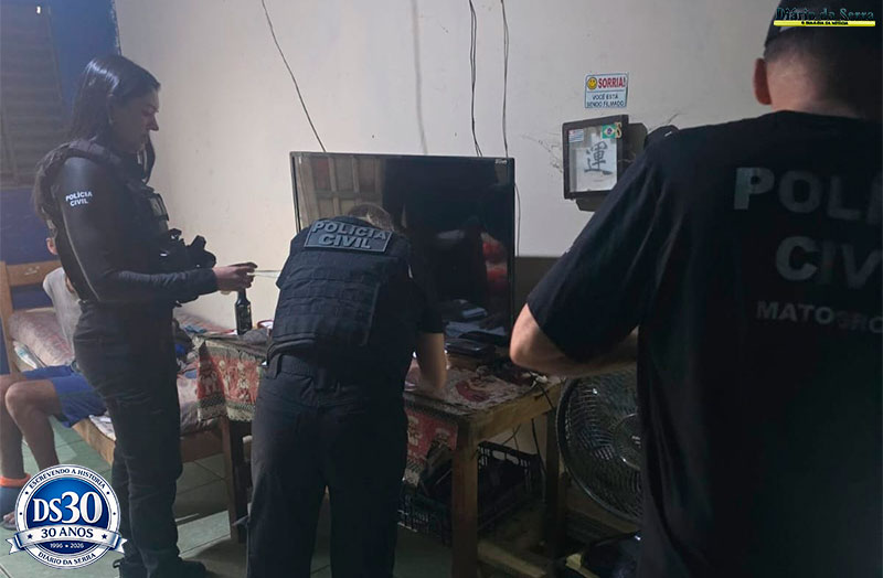 OPERAÇÃO ULTIMATO - Polícia Civil mira núcleo de facção responsável por tráfico de drogas em Arenápolis, Nortelândia e região