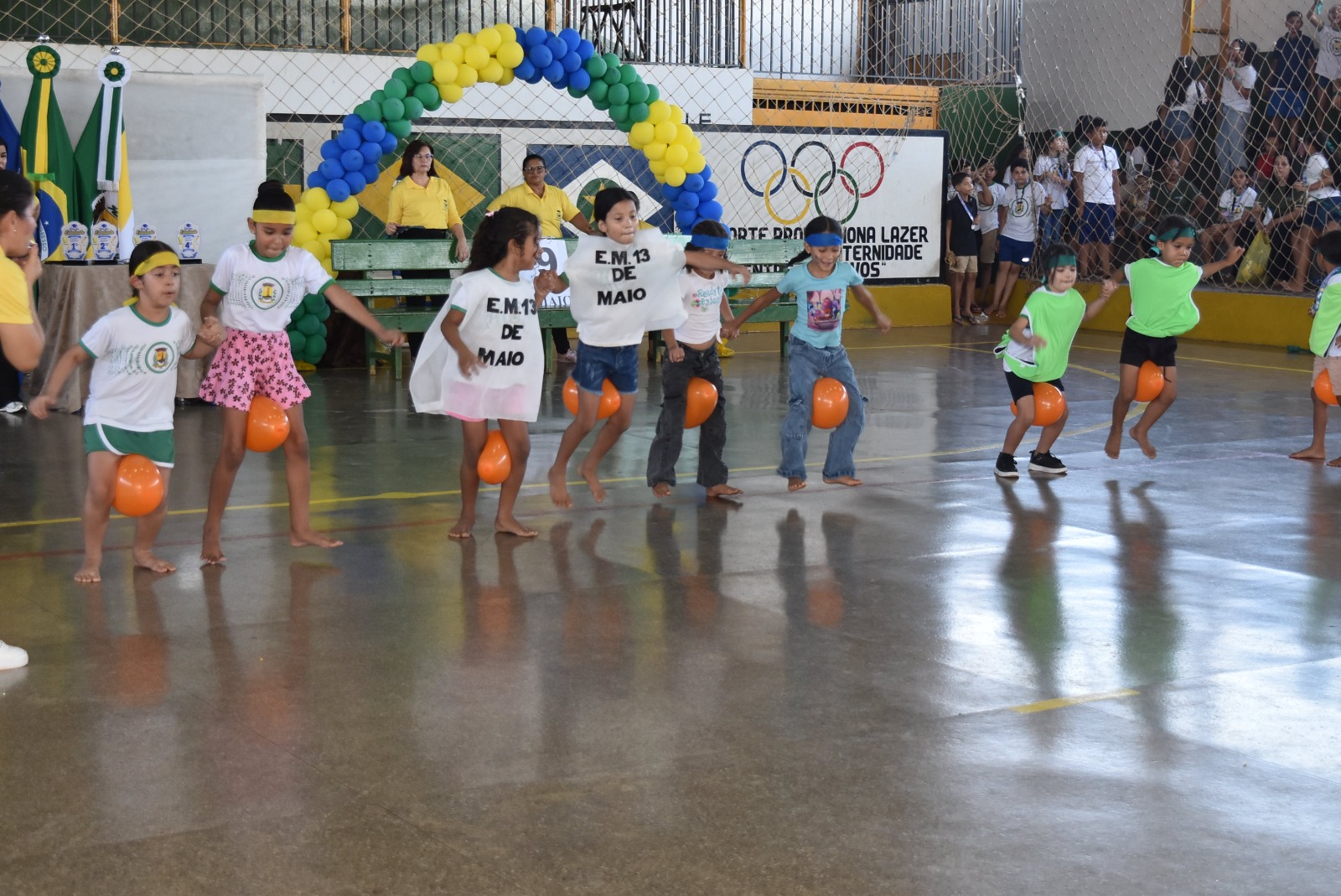 Semec promove gincana em celebração ao Dia do Estudante em Nova Olímpia