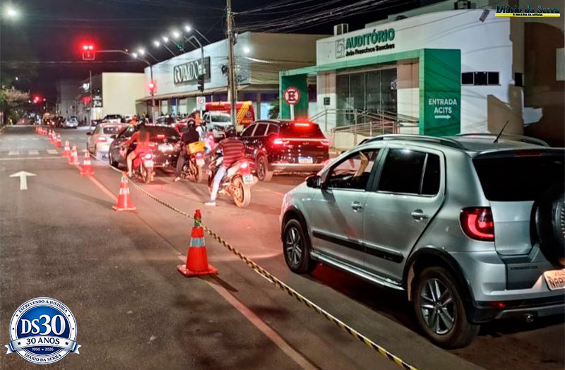 TANGARÁ DA SERRA - Operação Lei Seca prende 14 pessoas por  embriaguez ao volante