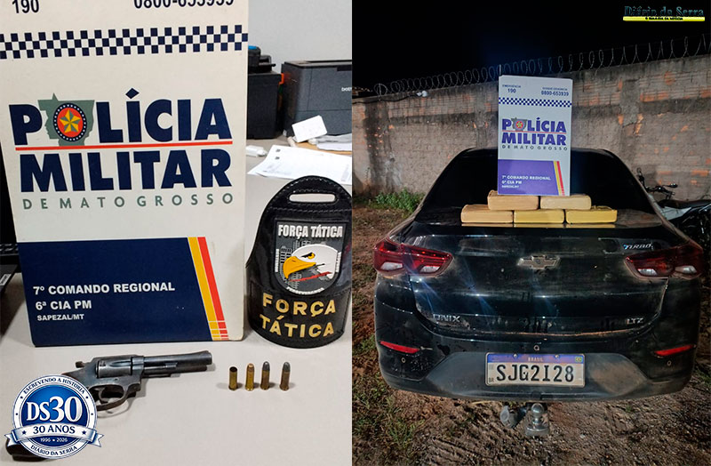 SAPEZAL – Suspeitos furam bloqueio policial, atiram contra polícia e um morre em confronto