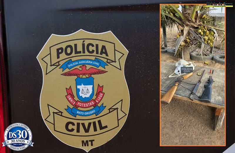 ALTO PARAGUAI E BARRA DO BUGRES - Polícia Civil deflagra operação contra investigados por tentativa de homicídio motivada por conflito de terras