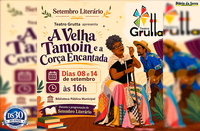 FLOR DO MATO - Pontão de Cultura participa do Setembro Literário  com teatro e contação  de histórias