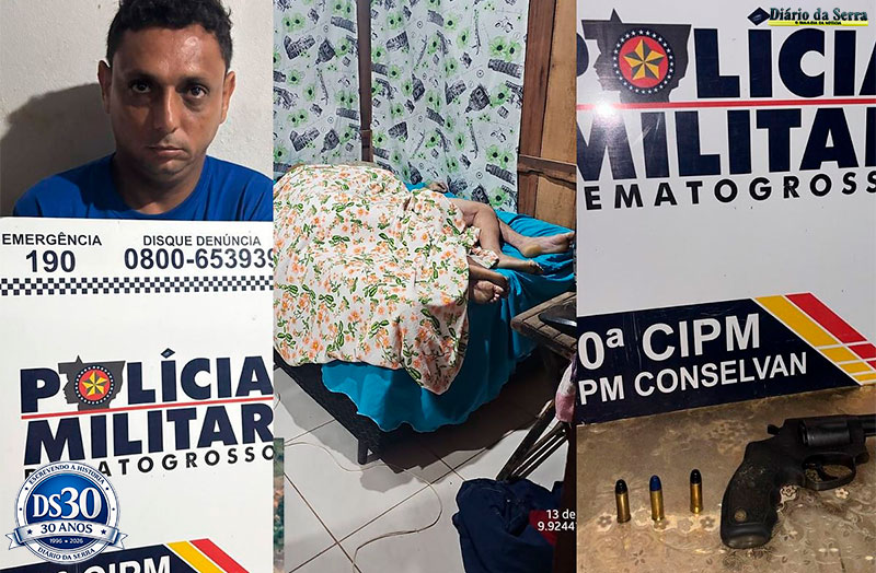ARIPUANÃ - Homem executa ex e amigo a tiros e alega que era “humilhado pela cidade”