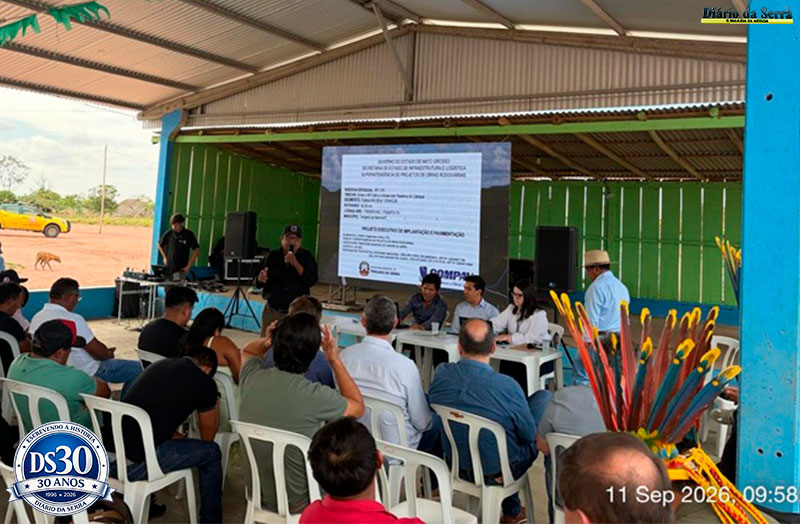 CONSULTA LIVRE, PRÉVIA E INFORMADA - Comunidade indígena aprova continuidade do licenciamento para pavimentação da MT-175