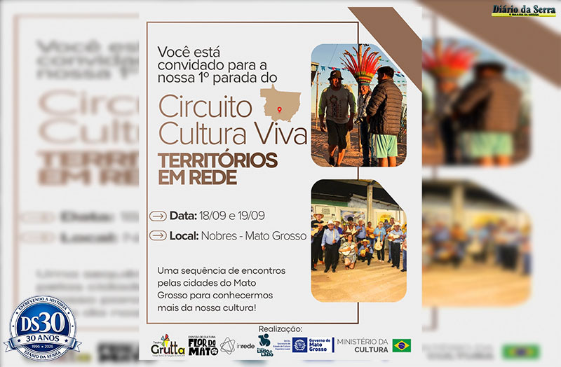 TERRITÓRIOS EM REDE - Pontão de Cultura Flor do Mato protagoniza circuito de fortalecimento da Cultura Viva em Mato Grosso