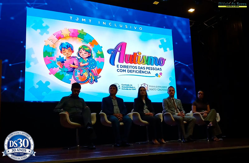 SUCESSO -  “TJMT Inclusivo: Capacitação e Conscientização  em Autismo” teve público expressivo em Tangará
