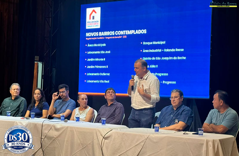 REURB AVANÇA - Prefeitura prepara etapa de cadastramento para regularizar cerca de mil imóveis em Tangará