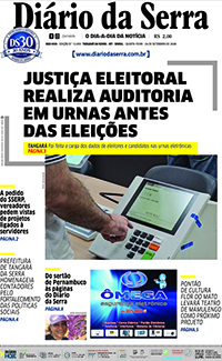 Edição impressa de 24/09/2026