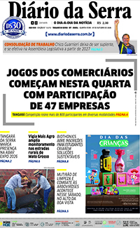 Edição impressa de 07/10/2026