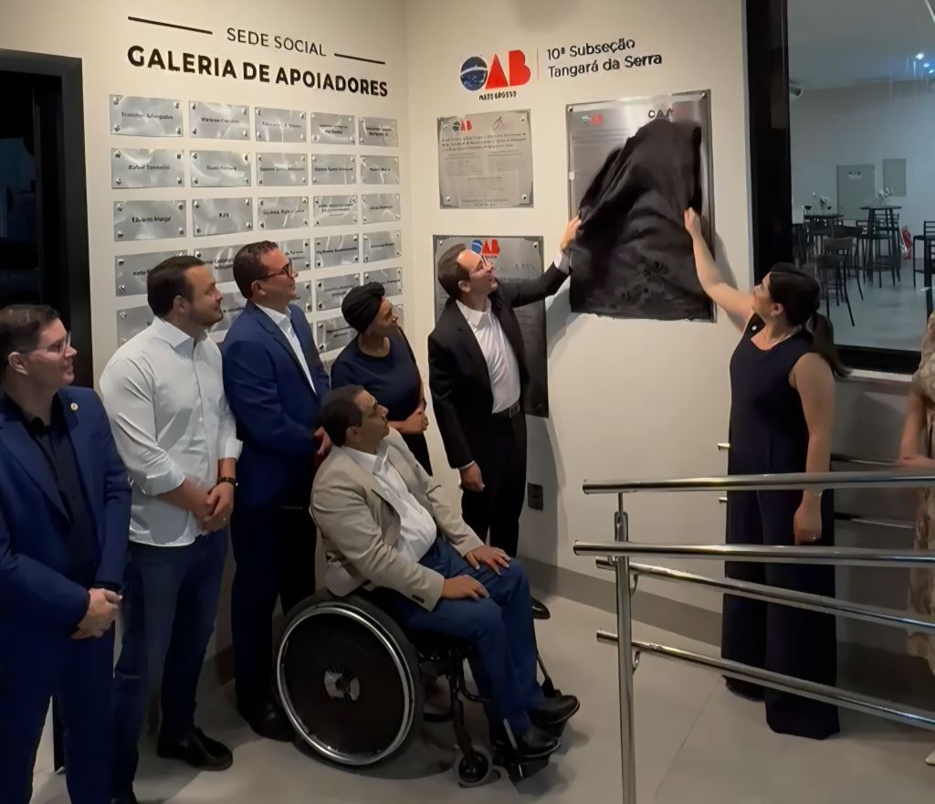 OAB PRESENTE - Tangará da Serra recebe nova Sede Social para a advocacia e parlatórios reformados