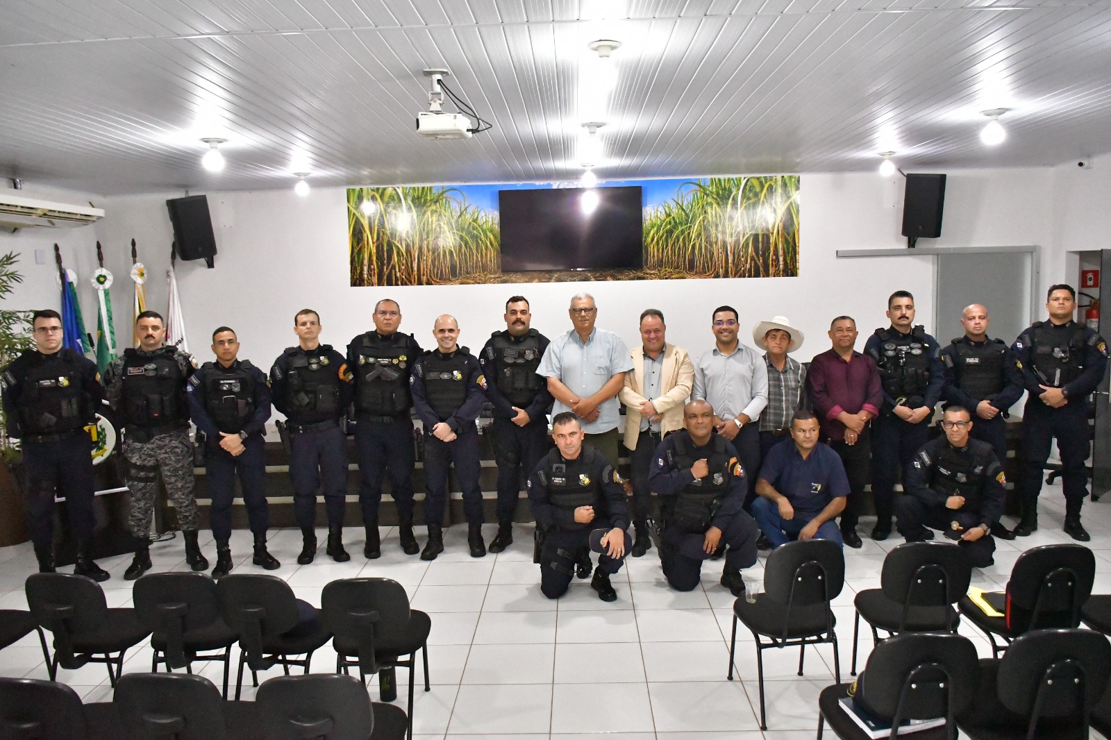 PRESTAÇÃO DE CONTAS - Nova Olímpia recebe visita técnica do 7º Comando Regional da Polícia Militar
