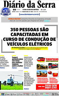 Edição impressa de 15/10/2026