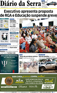 Edição impressa de 27/10/2017