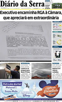 Edição impressa de 10/11/2017