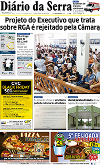 Edição impressa de 14/11/2017