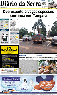 Edição impressa de 24/11/2017