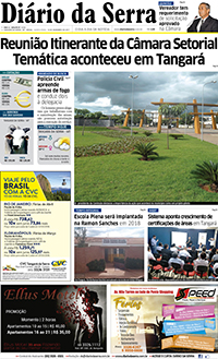 Edição impressa de 14/12/2017