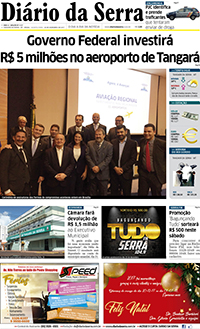 Edição impressa de 20/12/2017