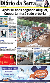 Edição impressa de 26/12/2017