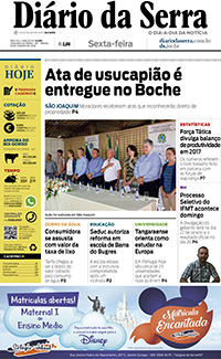 Edição impressa de 19/01/2018