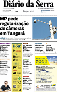 Edição impressa de 23/01/2018
