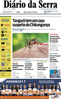 Edição impressa de 31/01/2018