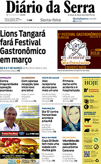 Edição impressa de 02/02/2018