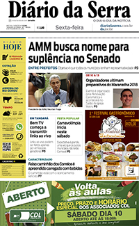 Edição impressa de 09/02/2018