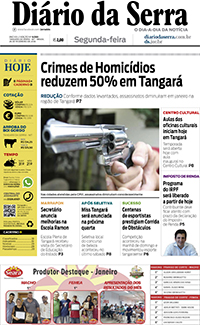 Edição impressa de 26/02/2018