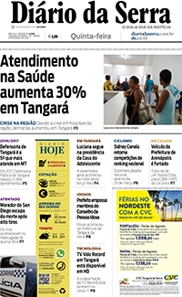 Edição impressa de 01/03/2018