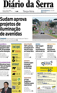 Edição impressa de 13/03/2018