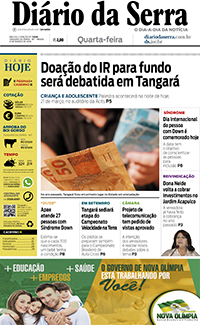 Edição impressa de 21/03/2018