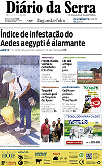 Edição impressa de 26/03/2018