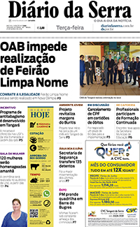 Edição impressa de 27/03/2018
