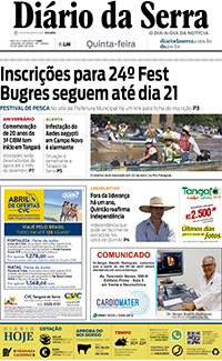 Edição impressa de 05/04/2018