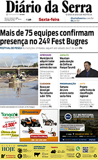 Edição impressa de 20/04/2018