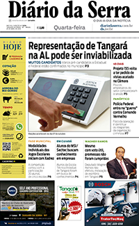 Edição impressa de 25/04/2018