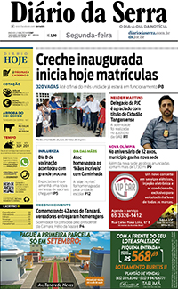 Edição impressa de 14/05/2018