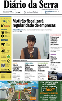 Edição impressa de 16/05/2018