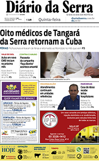 Edição impressa de 17/05/2018