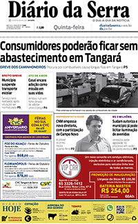 Edição impressa de 24/05/2018