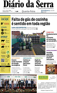 Edição impressa de 30/05/2018