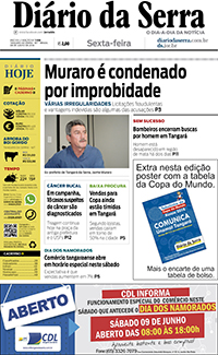 Edição impressa de 08/06/2018