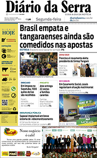 Edição impressa de 18/06/2018