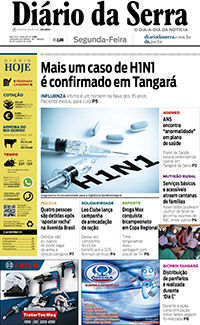 Edição impressa de 25/06/2018