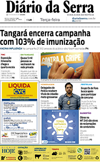 Edição impressa de 26/06/2018