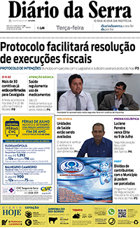 Edição impressa de 09/07/2018