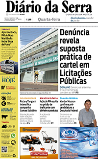 Edição impressa de 11/07/2018