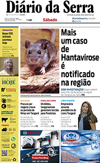 Edição impressa de 14/07/2018
