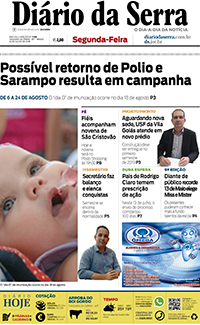 Edição impressa de 16/07/2018